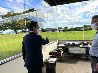 上総国分寺跡、上総国分尼寺跡の視察の画像