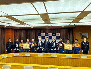 千葉県知事への表敬訪問の画像