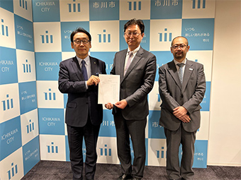 市川市総合計画審議会からの答申の画像