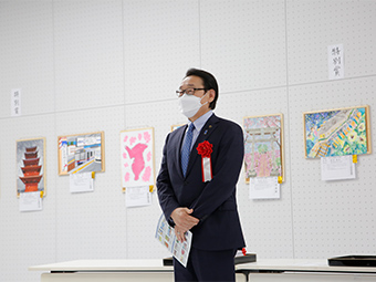 市川市ユネスコ協会 2022「わたしの町のたからもの」 ユネスコ絵画展　表彰式の画像