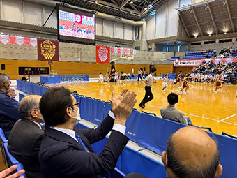 ミニバスケットボール市川市選抜 試合観戦の画像
