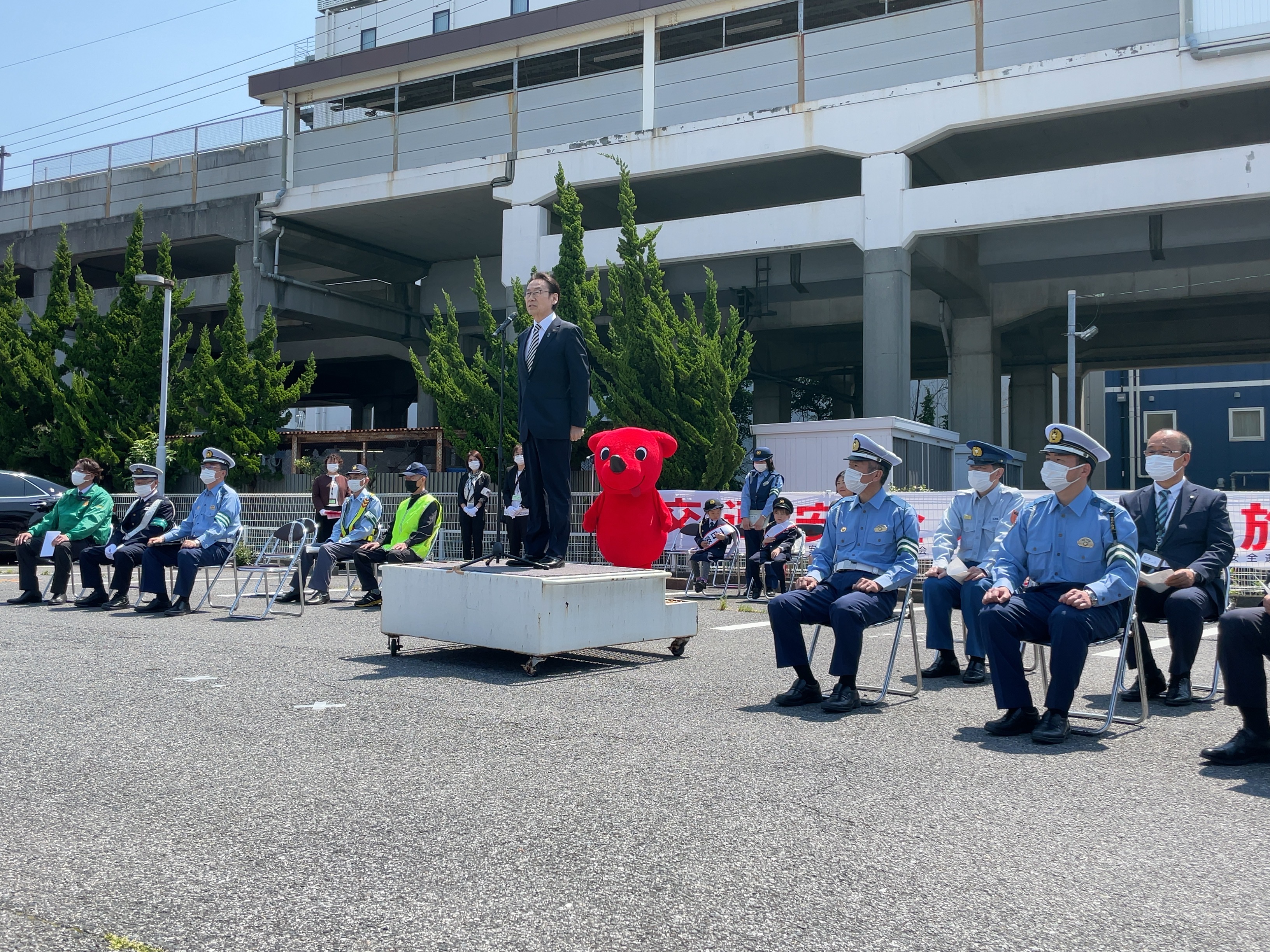 令和5年 春の全国交通安全運動合同出動式の画像