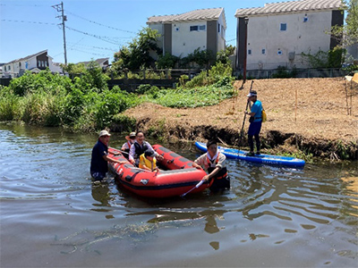 水辺のまちづくり第2弾 いちかわ水辺クルーズ@大柏川の画像
