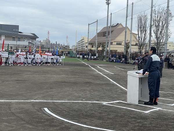 市川市少年野球連盟 第18回(令和6年度)小笠原道大杯開会式の画像