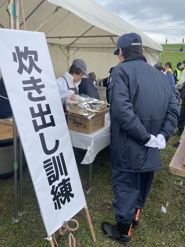 令和6年度市川市大規模災害対応合同防災訓練の画像
