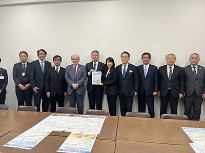 北千葉道路建設促進期成同盟による第2回国への要望活動の画像