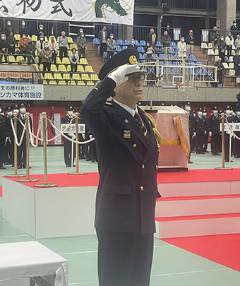 市制施行90周年記念事業　市川市消防出初式の画像