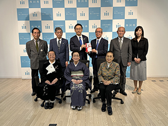 市川市高齢者クラブ連合会　歳末助け合い運動共同募金による寄附金の画像