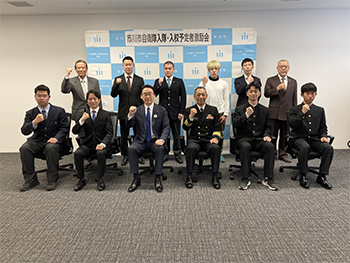 市川市自衛隊 入隊・入校予定者激励会の画像