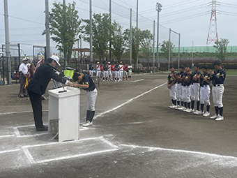 第45回市川市少年野球春季大会　閉会式の画像