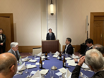 市川市行徳防犯協会総会後の懇親会の画像