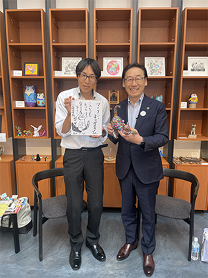 Ichikawa駅前ミュージアム
「ねこ百態展」　対談の画像