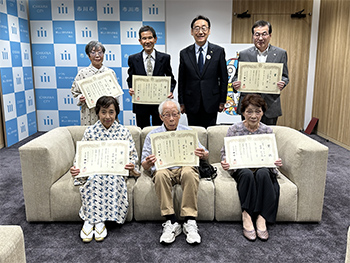 いちかわ文芸年間賞表彰式の画像