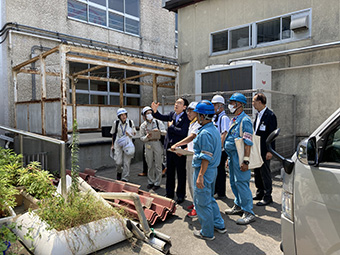 第三中学校・鬼高小学校・南行徳中学校 視察の画像
