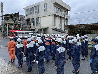現地水防活動訓練の画像
