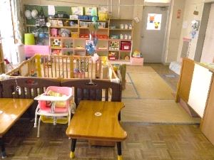 0歳児保育室の画像