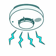 火災警報器を給付しますの画像