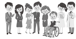 主な事業と決算額の画像