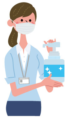 本市では、有権者のみなさんが安心して投票できるよう、新型コロナウイルス感染症の感染防止対策を実施しますの画像