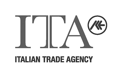 ロゴ:イタリア大使館 貿易促進部後援
