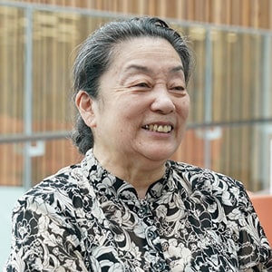 写真:まつり事業委員長 王さん