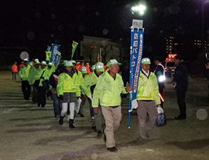 自治会などによる自主防犯活動の画像