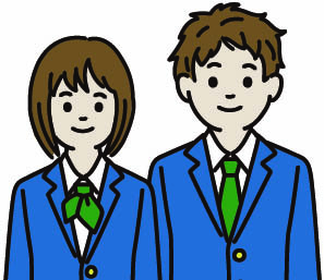受験生などの方の画像