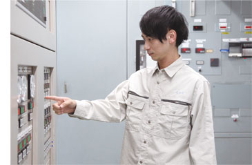 【Facebook】市役所のお仕事紹介 Vol.19暮らしを支える仕事です（終末処理場　小嶋聡）［9月25日］の画像