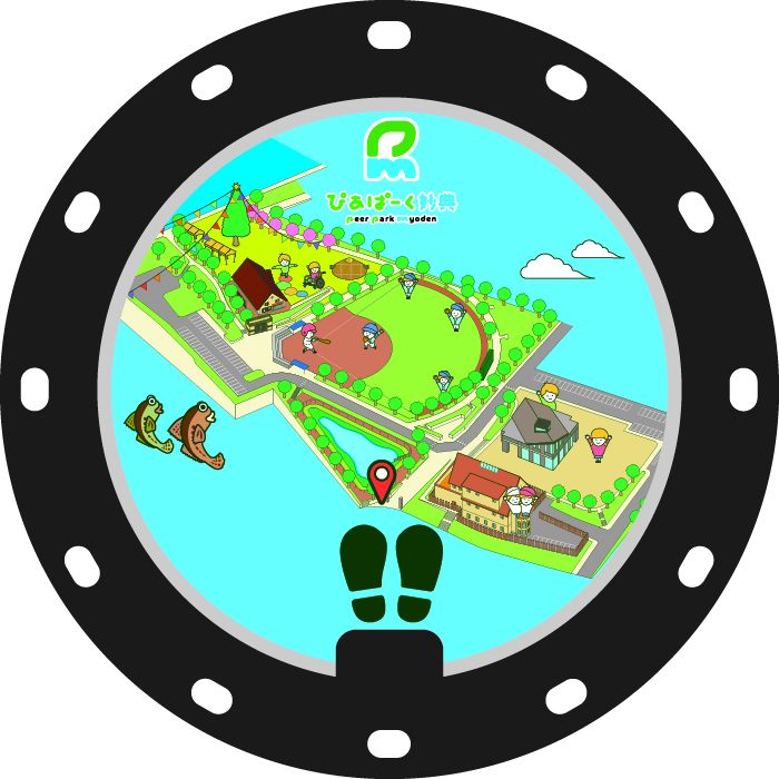 画像:マンホールの画像