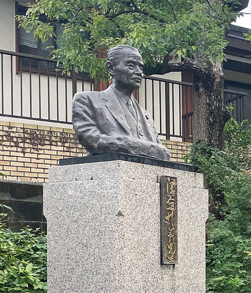 画像:初代浮谷竹次郎市長