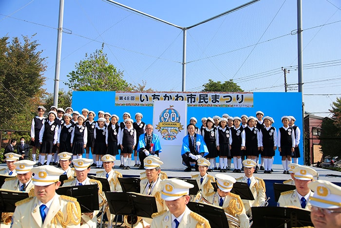 画像:各種お祭りの開催姉妹都市のお客様を迎えて