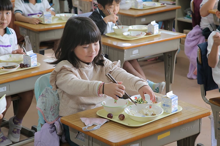 画像:市立小中学校給食費の無償化を決定(9月)