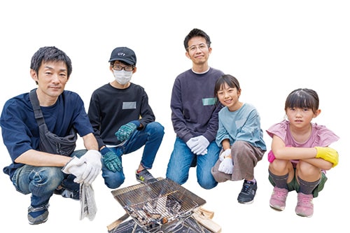 画像:火おこし体験会に参加してみて