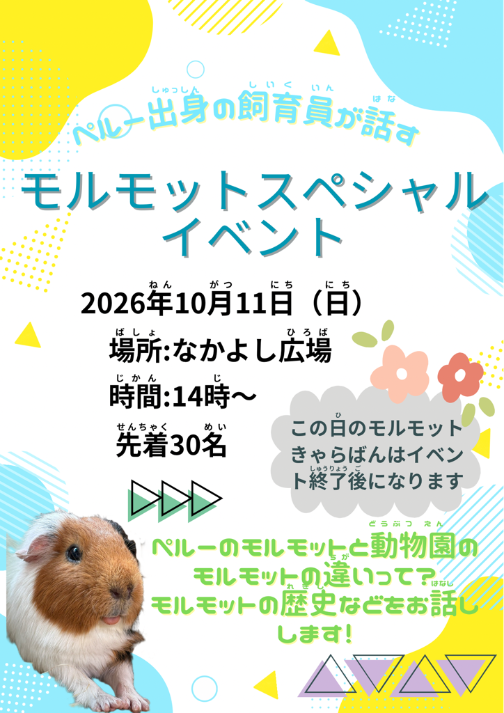 モルモットスペシャルイベント