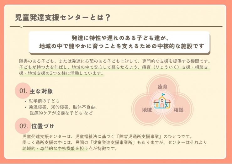児童発達支援センターとは1