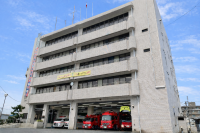 市川市消防局の建物外観